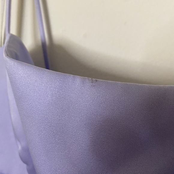 Alfred Angelo - long bride dress - lavender color - Sz 8 - Picture 2 of 8